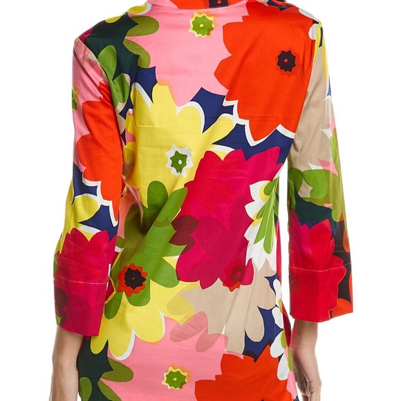 (NWT) Trina Turk "Florida Top" Cotton Floral Tunic XXL (x2Host Pick!) - Picture 8 of 13